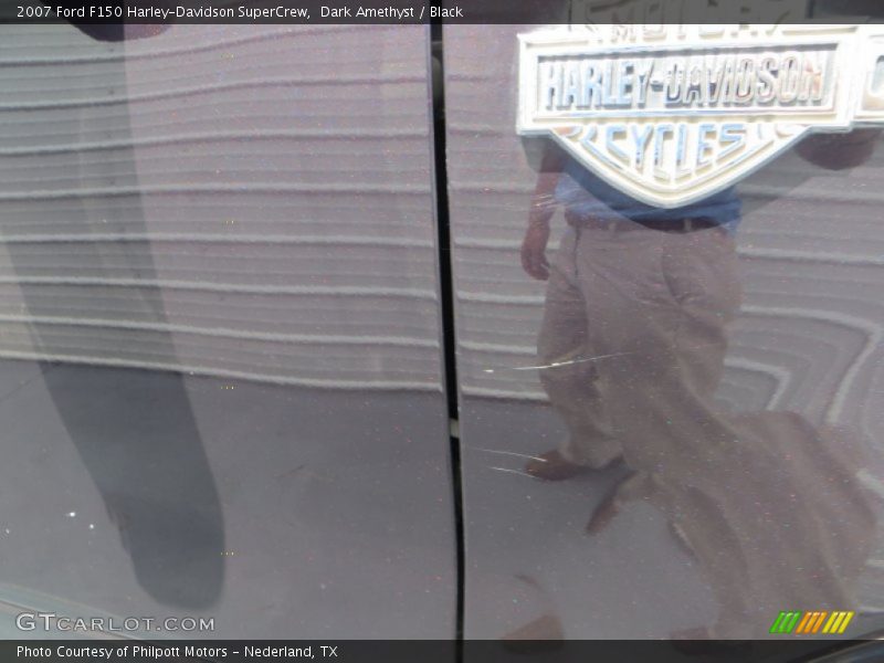Dark Amethyst / Black 2007 Ford F150 Harley-Davidson SuperCrew