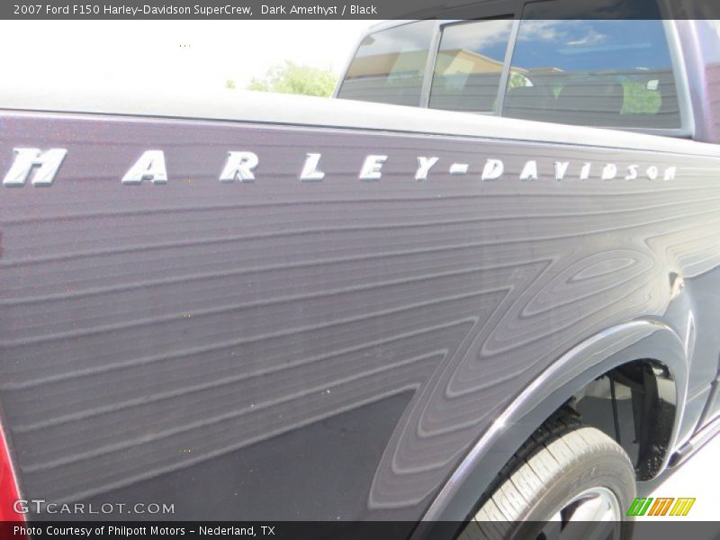 Dark Amethyst / Black 2007 Ford F150 Harley-Davidson SuperCrew