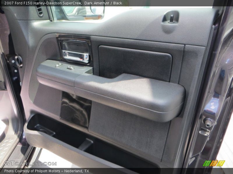 Dark Amethyst / Black 2007 Ford F150 Harley-Davidson SuperCrew