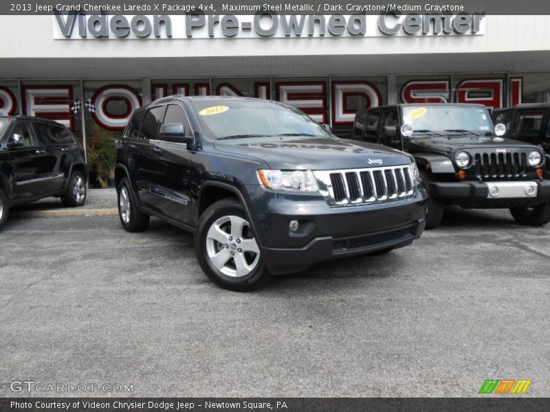 Maximum Steel Metallic / Dark Graystone/Medium Graystone 2013 Jeep Grand Cherokee Laredo X Package 4x4