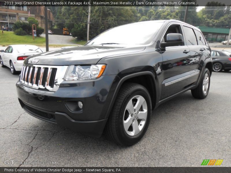 Maximum Steel Metallic / Dark Graystone/Medium Graystone 2013 Jeep Grand Cherokee Laredo X Package 4x4