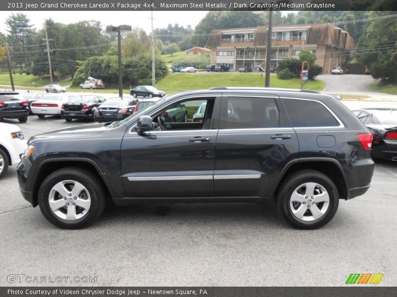 Maximum Steel Metallic / Dark Graystone/Medium Graystone 2013 Jeep Grand Cherokee Laredo X Package 4x4