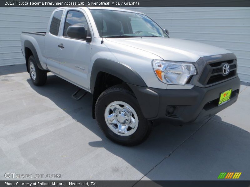 Silver Streak Mica / Graphite 2013 Toyota Tacoma Prerunner Access Cab