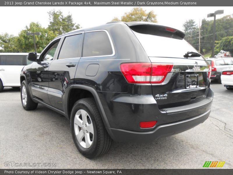 Maximum Steel Metallic / Dark Graystone/Medium Graystone 2013 Jeep Grand Cherokee Laredo X Package 4x4