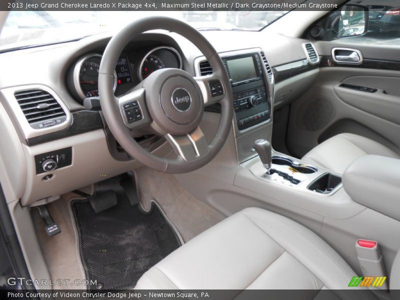 Maximum Steel Metallic / Dark Graystone/Medium Graystone 2013 Jeep Grand Cherokee Laredo X Package 4x4