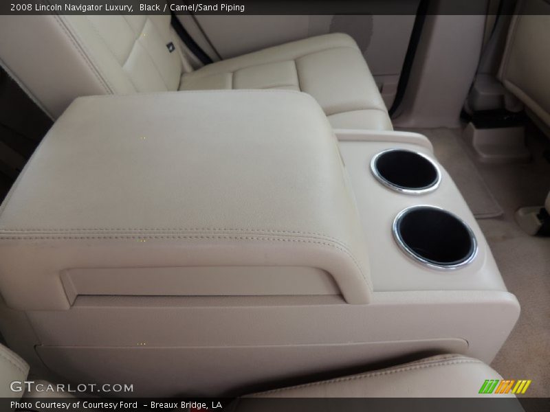 Black / Camel/Sand Piping 2008 Lincoln Navigator Luxury
