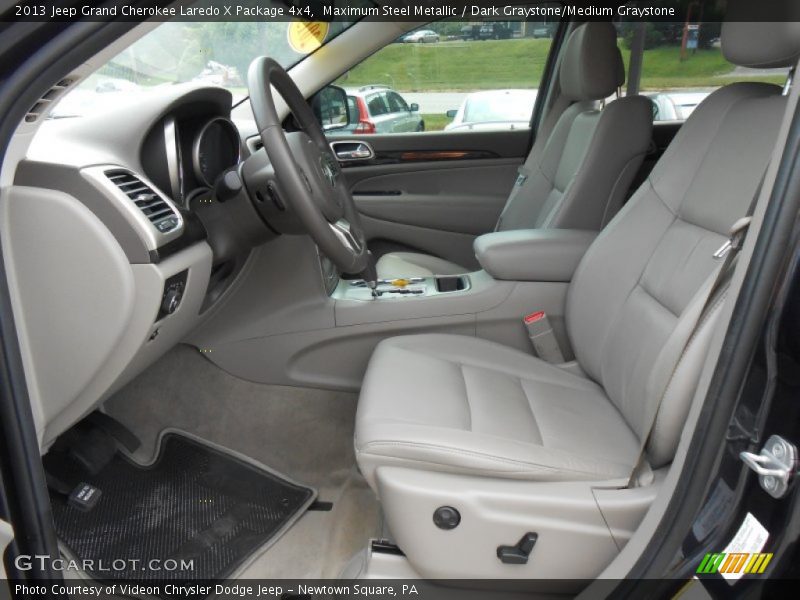 Maximum Steel Metallic / Dark Graystone/Medium Graystone 2013 Jeep Grand Cherokee Laredo X Package 4x4