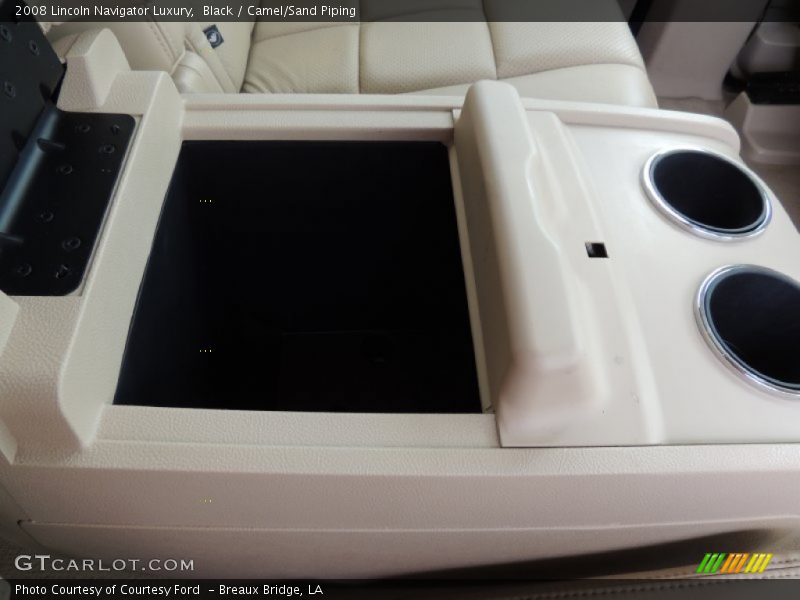 Black / Camel/Sand Piping 2008 Lincoln Navigator Luxury