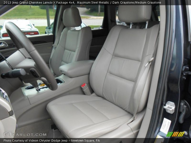 Maximum Steel Metallic / Dark Graystone/Medium Graystone 2013 Jeep Grand Cherokee Laredo X Package 4x4