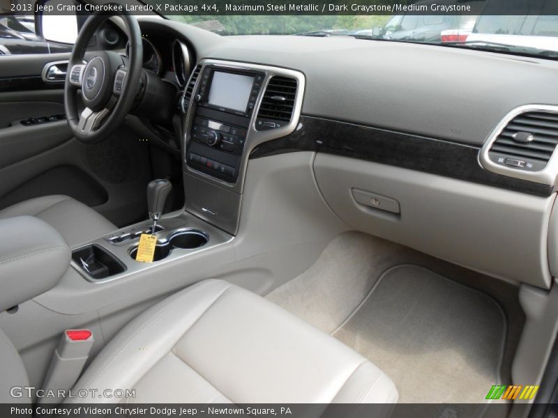 Maximum Steel Metallic / Dark Graystone/Medium Graystone 2013 Jeep Grand Cherokee Laredo X Package 4x4