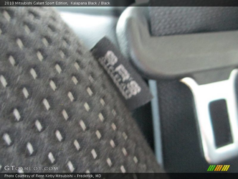 Kalapana Black / Black 2010 Mitsubishi Galant Sport Edition