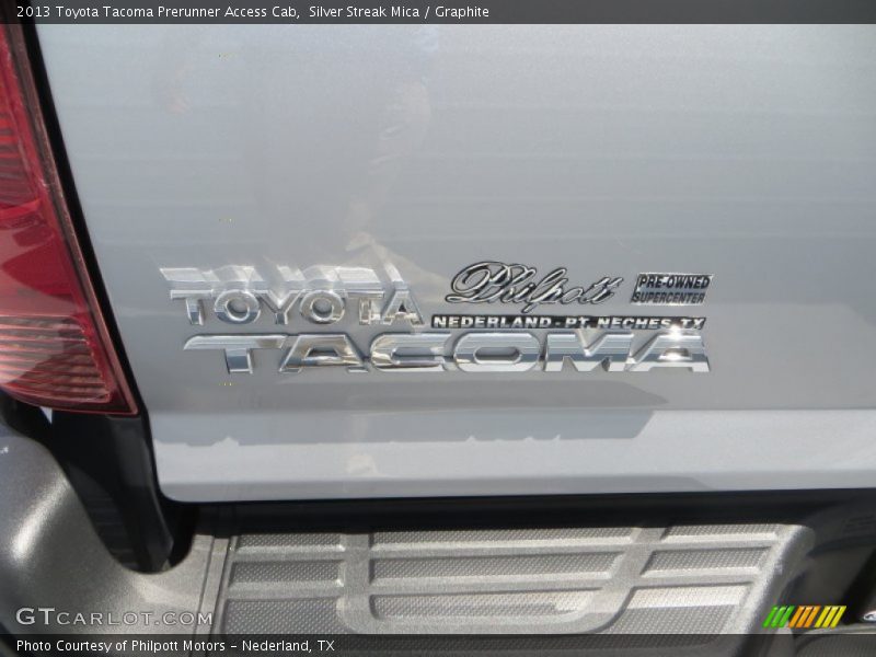 Silver Streak Mica / Graphite 2013 Toyota Tacoma Prerunner Access Cab