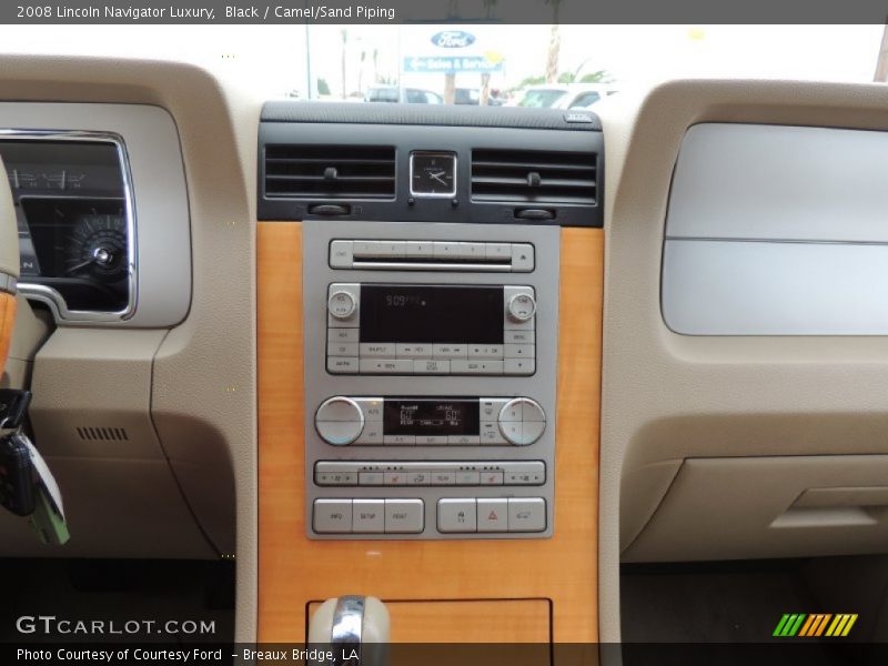 Black / Camel/Sand Piping 2008 Lincoln Navigator Luxury