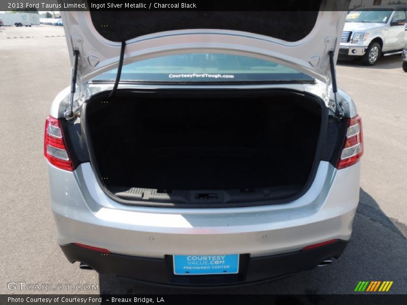 Ingot Silver Metallic / Charcoal Black 2013 Ford Taurus Limited