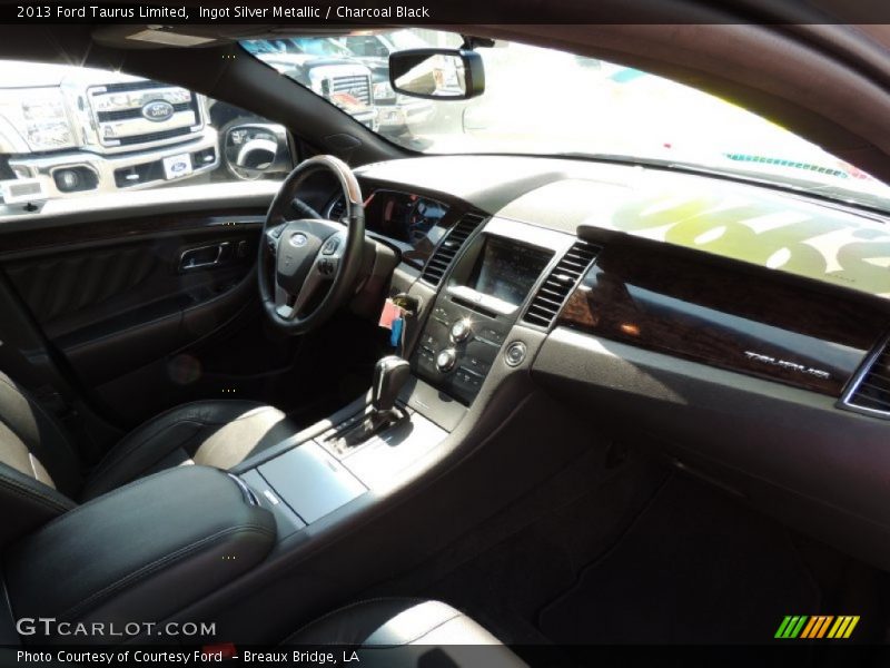 Ingot Silver Metallic / Charcoal Black 2013 Ford Taurus Limited