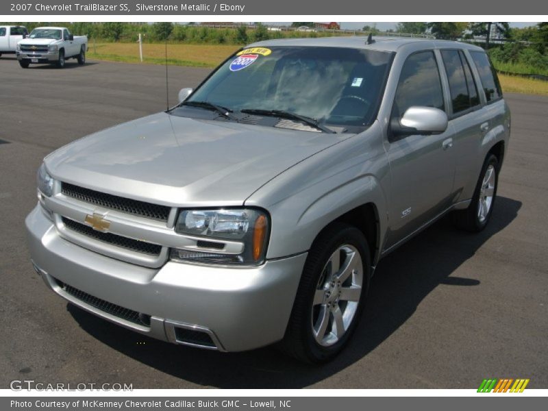 Silverstone Metallic / Ebony 2007 Chevrolet TrailBlazer SS
