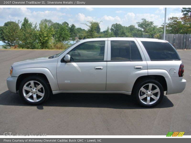 Silverstone Metallic / Ebony 2007 Chevrolet TrailBlazer SS