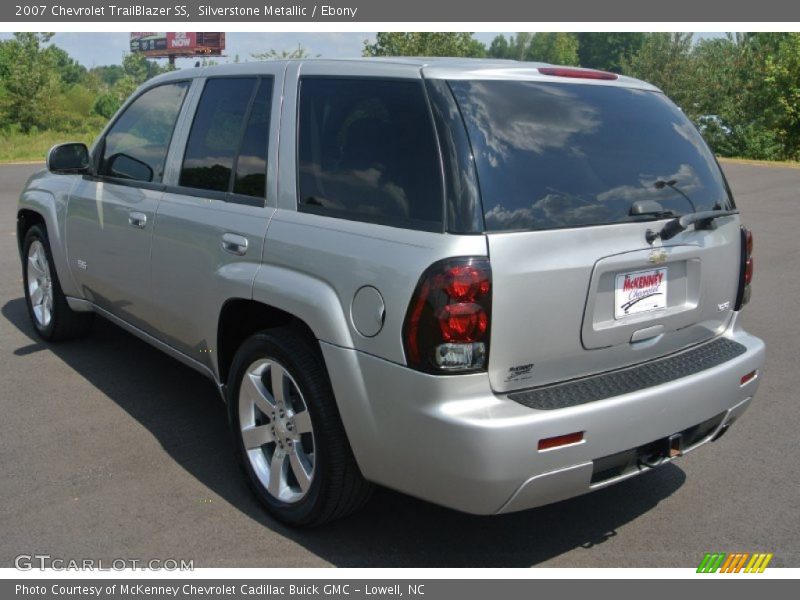 Silverstone Metallic / Ebony 2007 Chevrolet TrailBlazer SS