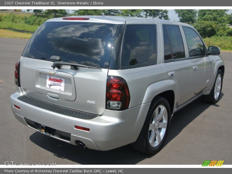 Silverstone Metallic / Ebony 2007 Chevrolet TrailBlazer SS