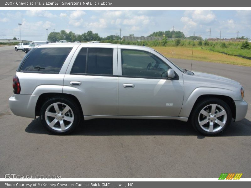 Silverstone Metallic / Ebony 2007 Chevrolet TrailBlazer SS