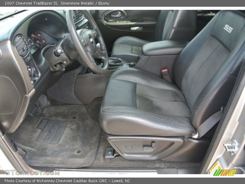 Silverstone Metallic / Ebony 2007 Chevrolet TrailBlazer SS