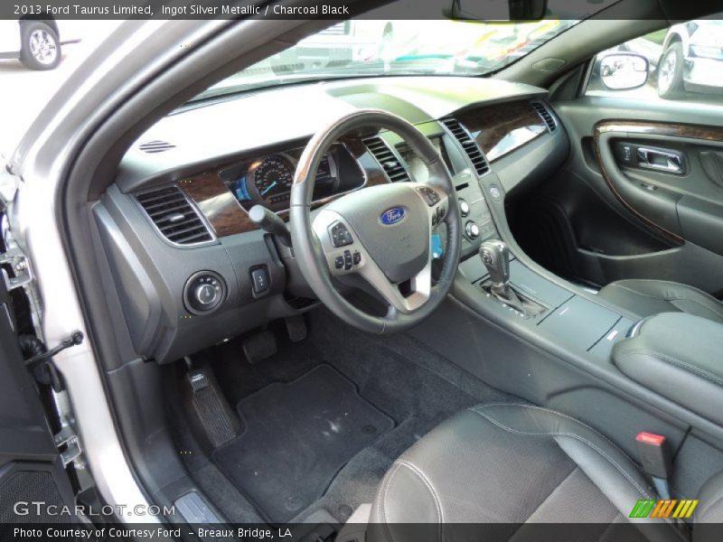 Ingot Silver Metallic / Charcoal Black 2013 Ford Taurus Limited
