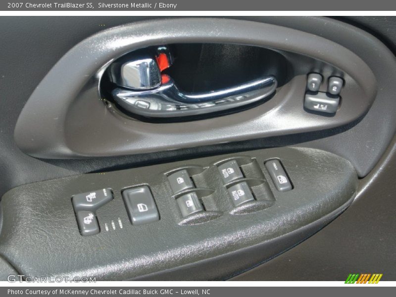Silverstone Metallic / Ebony 2007 Chevrolet TrailBlazer SS