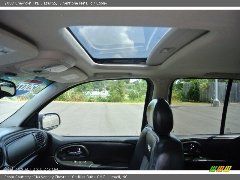 Silverstone Metallic / Ebony 2007 Chevrolet TrailBlazer SS