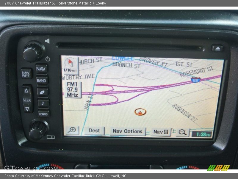 Silverstone Metallic / Ebony 2007 Chevrolet TrailBlazer SS