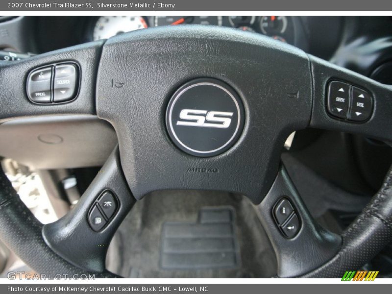 Silverstone Metallic / Ebony 2007 Chevrolet TrailBlazer SS