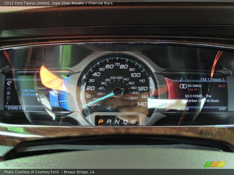 Ingot Silver Metallic / Charcoal Black 2013 Ford Taurus Limited