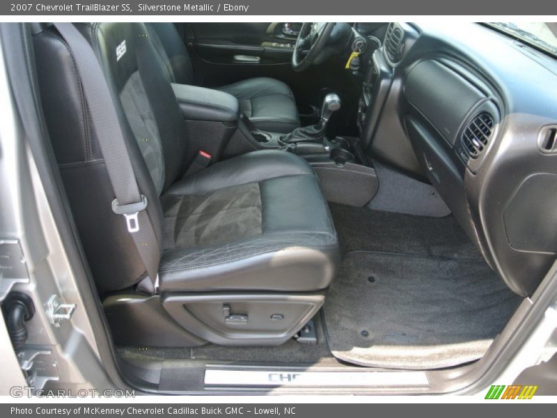 Silverstone Metallic / Ebony 2007 Chevrolet TrailBlazer SS