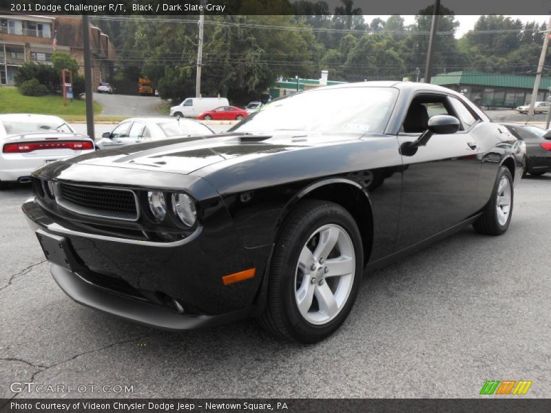 Black / Dark Slate Gray 2011 Dodge Challenger R/T