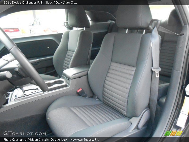 Black / Dark Slate Gray 2011 Dodge Challenger R/T