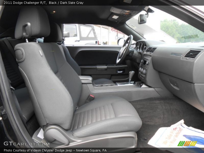 Black / Dark Slate Gray 2011 Dodge Challenger R/T