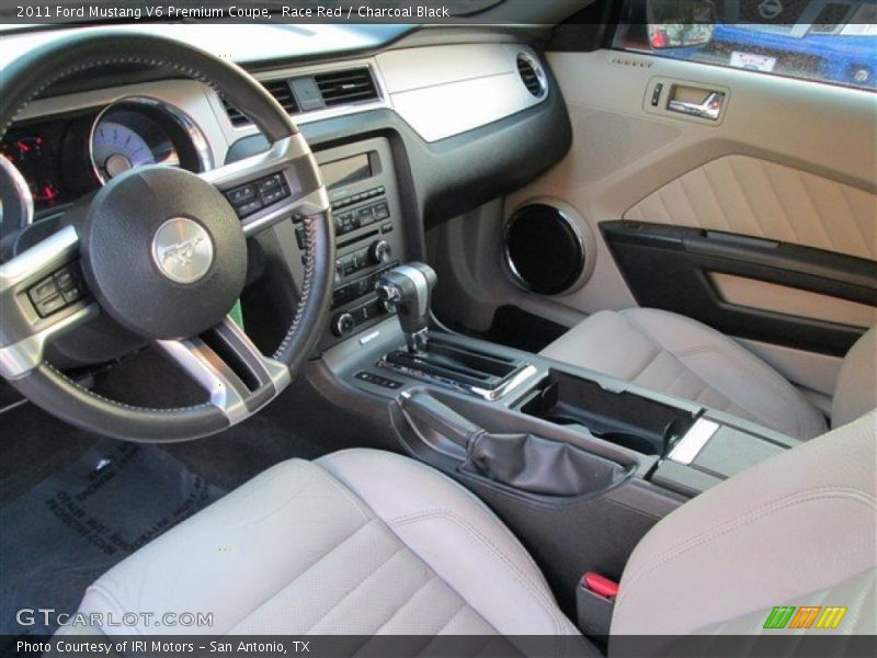 Race Red / Charcoal Black 2011 Ford Mustang V6 Premium Coupe