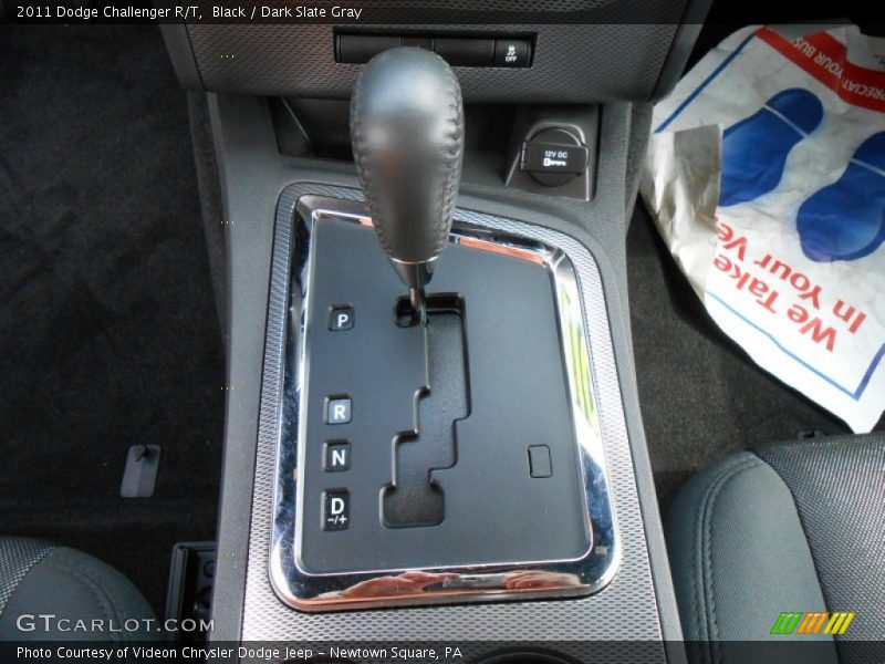 Black / Dark Slate Gray 2011 Dodge Challenger R/T