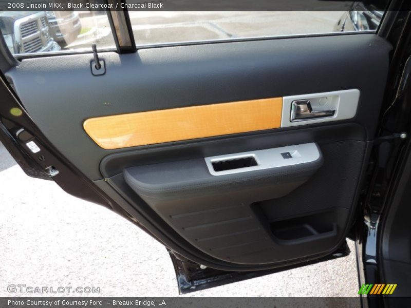 Black Clearcoat / Charcoal Black 2008 Lincoln MKX