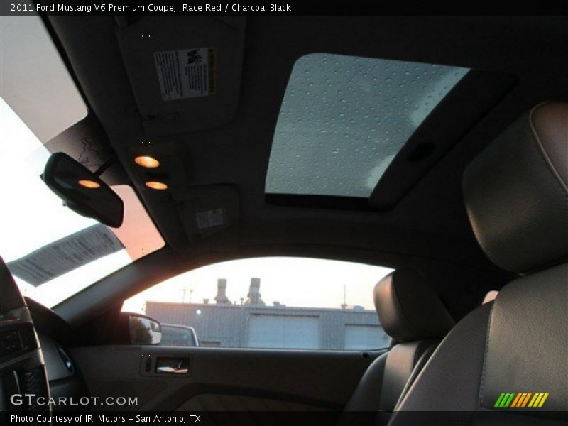 Race Red / Charcoal Black 2011 Ford Mustang V6 Premium Coupe