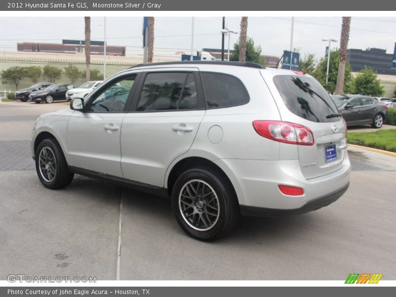 Moonstone Silver / Gray 2012 Hyundai Santa Fe GLS