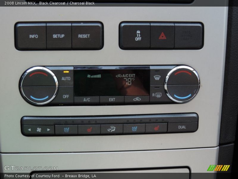Black Clearcoat / Charcoal Black 2008 Lincoln MKX