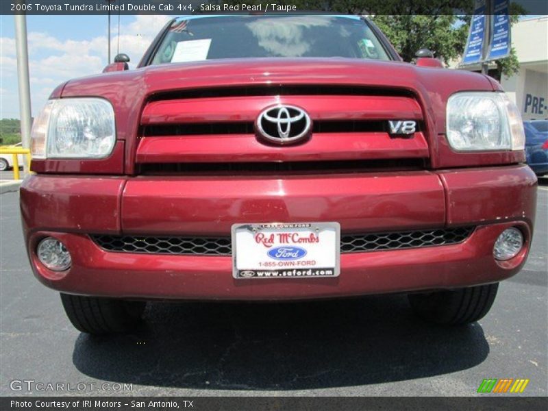 Salsa Red Pearl / Taupe 2006 Toyota Tundra Limited Double Cab 4x4