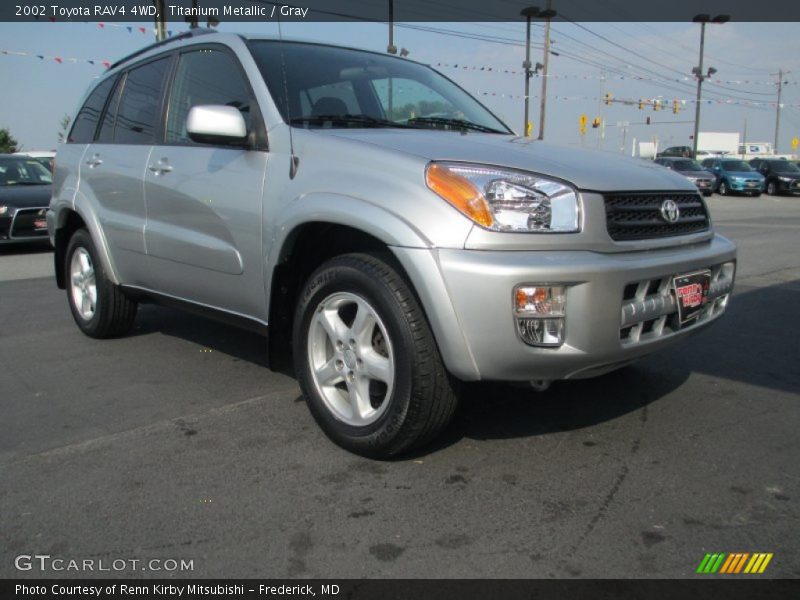Titanium Metallic / Gray 2002 Toyota RAV4 4WD