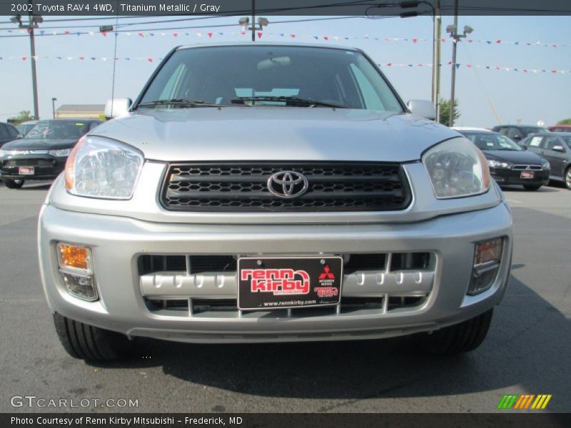 Titanium Metallic / Gray 2002 Toyota RAV4 4WD