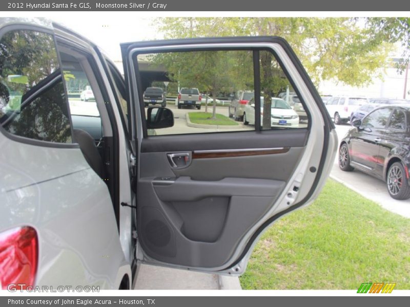 Moonstone Silver / Gray 2012 Hyundai Santa Fe GLS