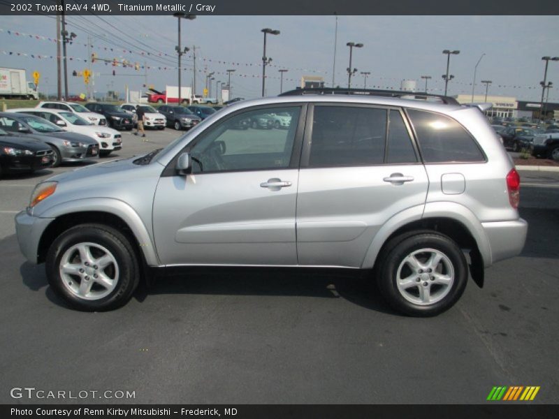 Titanium Metallic / Gray 2002 Toyota RAV4 4WD