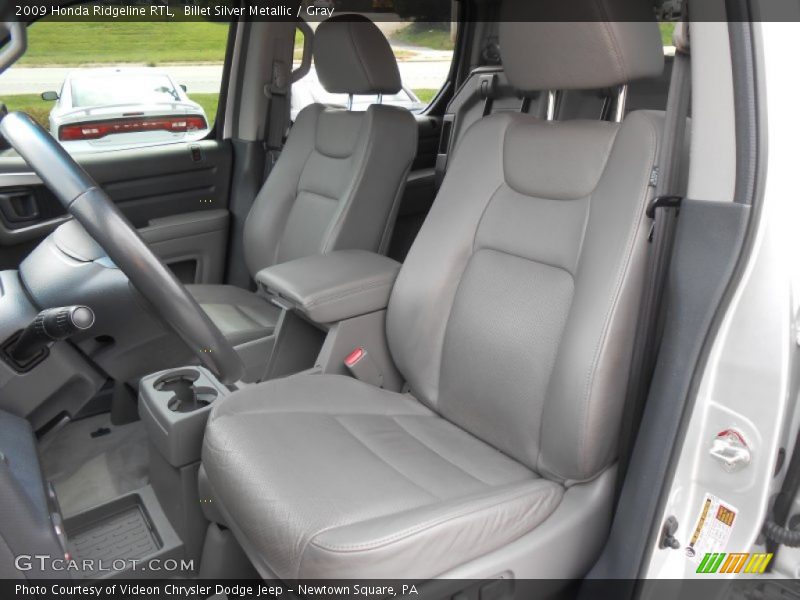 Billet Silver Metallic / Gray 2009 Honda Ridgeline RTL