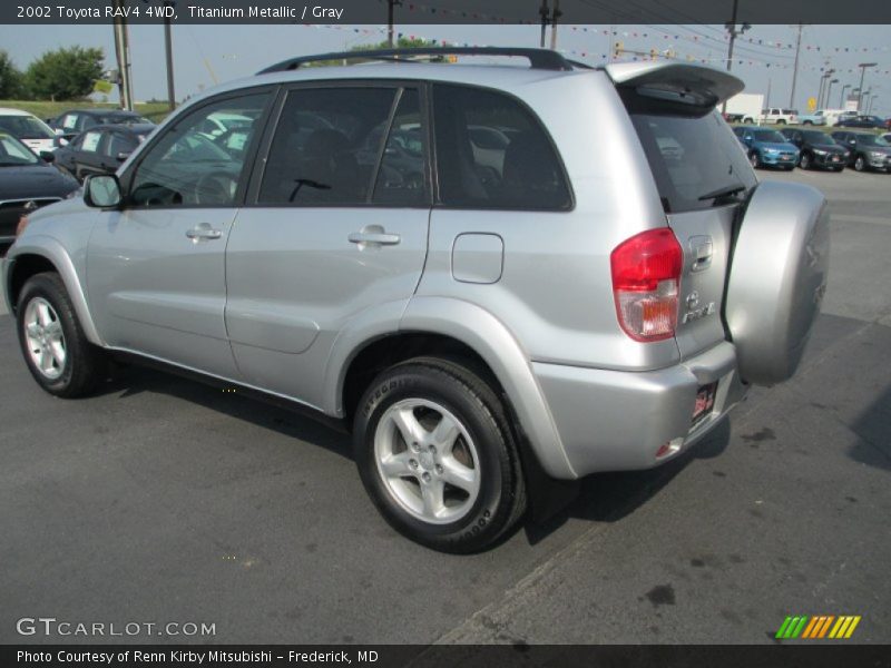 Titanium Metallic / Gray 2002 Toyota RAV4 4WD