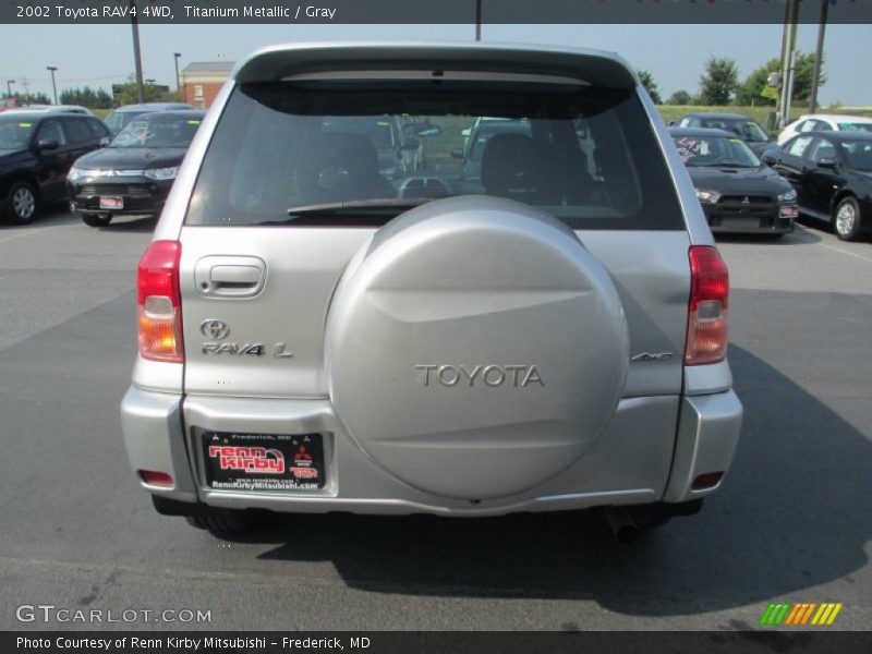 Titanium Metallic / Gray 2002 Toyota RAV4 4WD