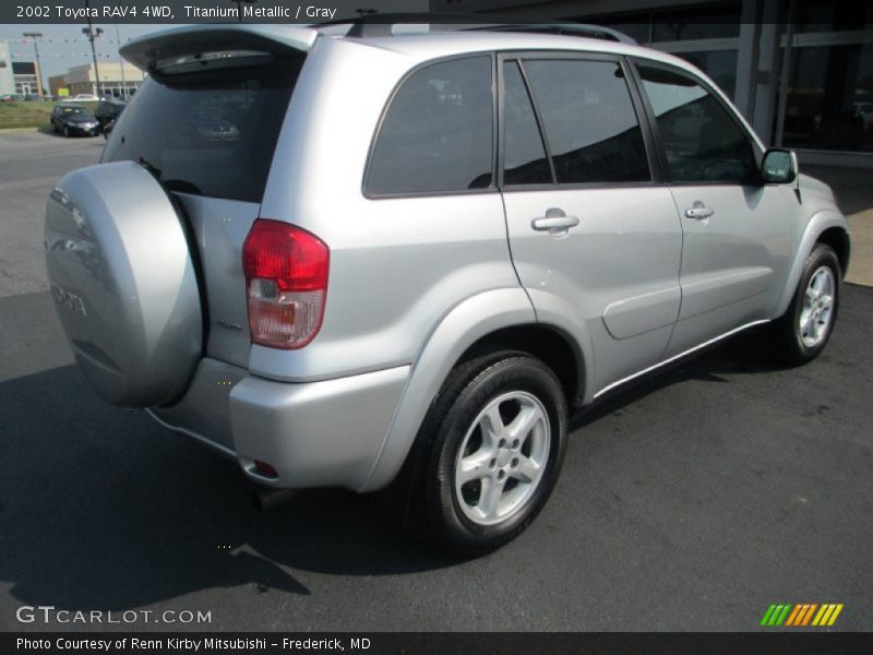 Titanium Metallic / Gray 2002 Toyota RAV4 4WD